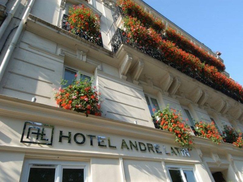 Hotel Andre Latin Paris Exteriör bild